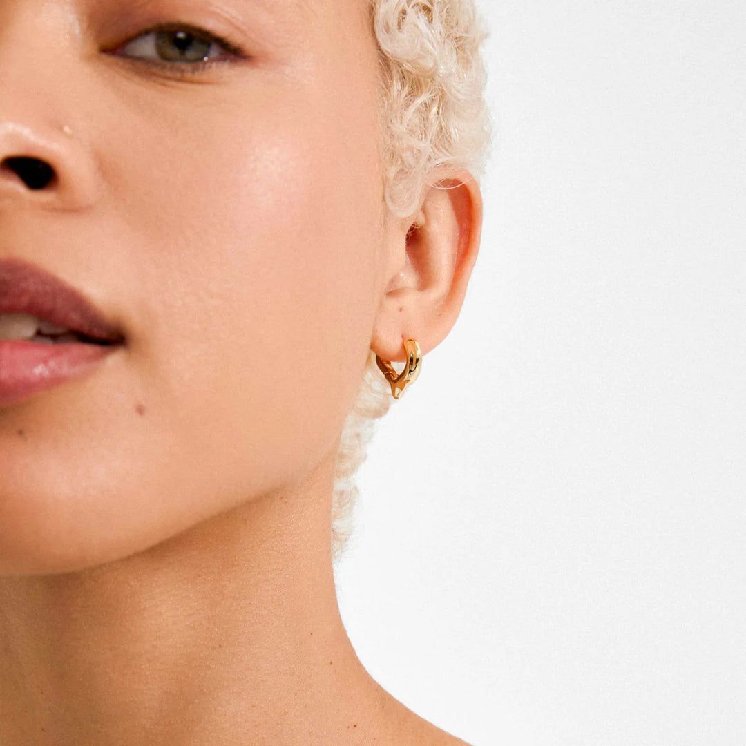 PILGRIM - (W) Earrings : Iris : Gold Plated