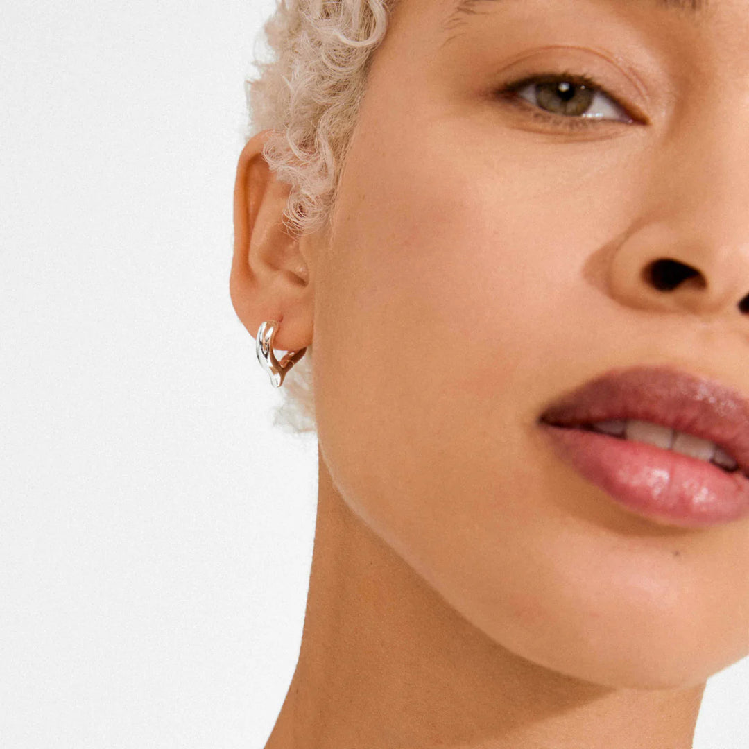 PILGRIM - (W) Earrings : Iris : Silver Plated - Silver Plated