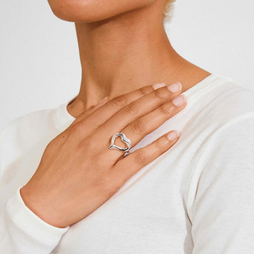 PILGRIM - (W) Ring : Iris : Silver Plated - Silver Plated