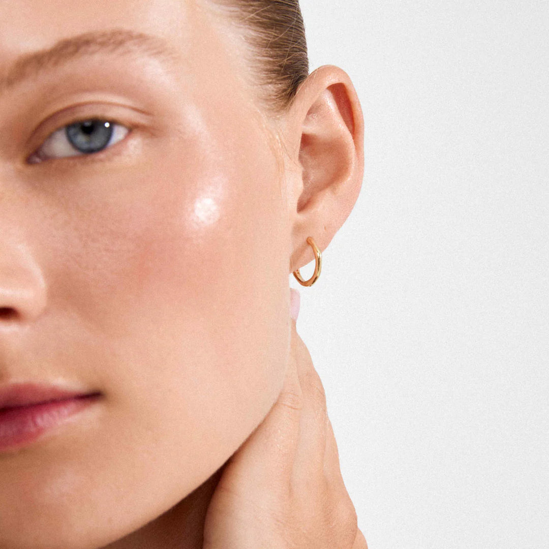 PILGRIM - NOVA HOOP EARRINGS GOLD-PLATED