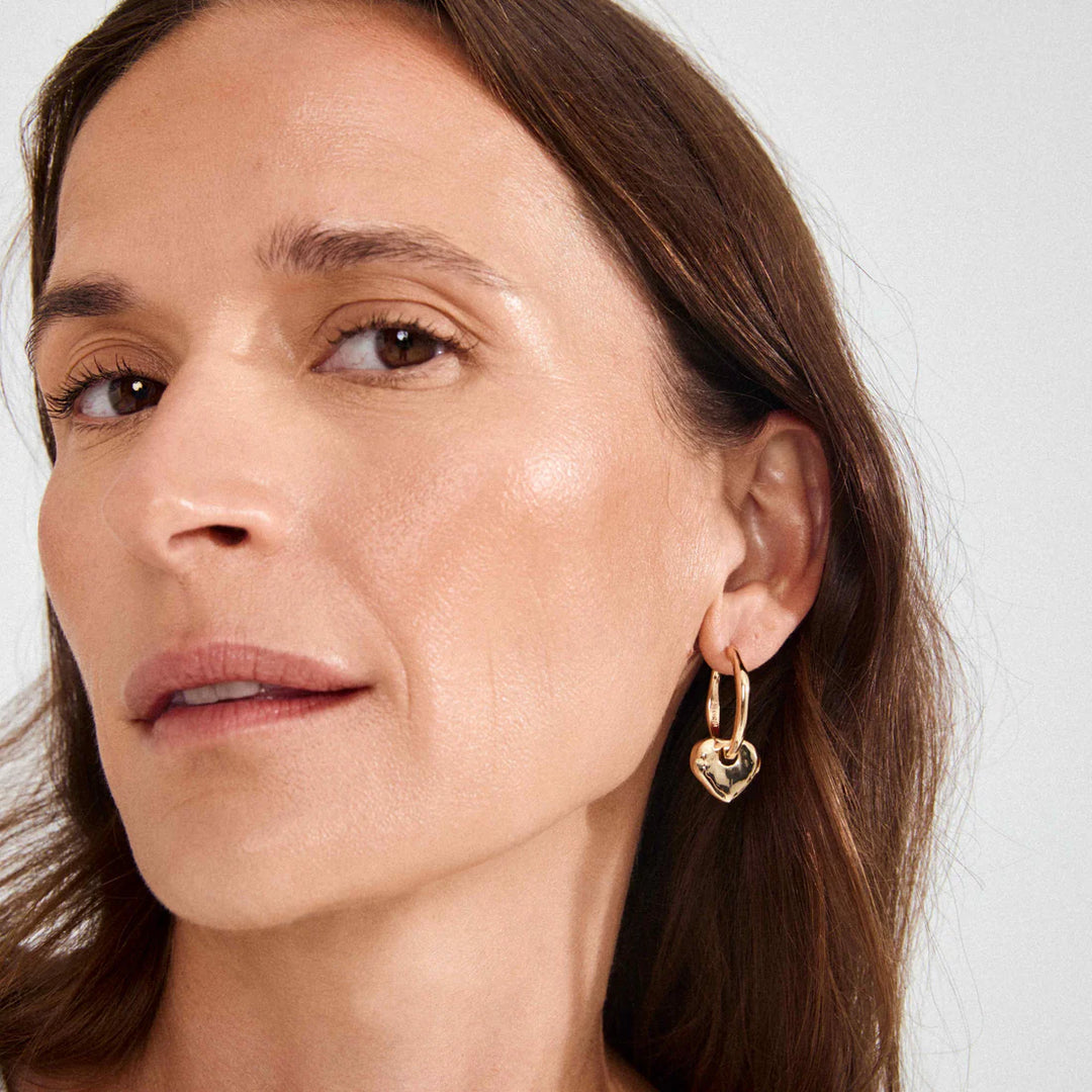PILGRIM - NOVA EARRINGS GOLD-PLATED