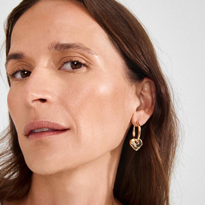 PILGRIM - NOVA EARRINGS GOLD-PLATED
