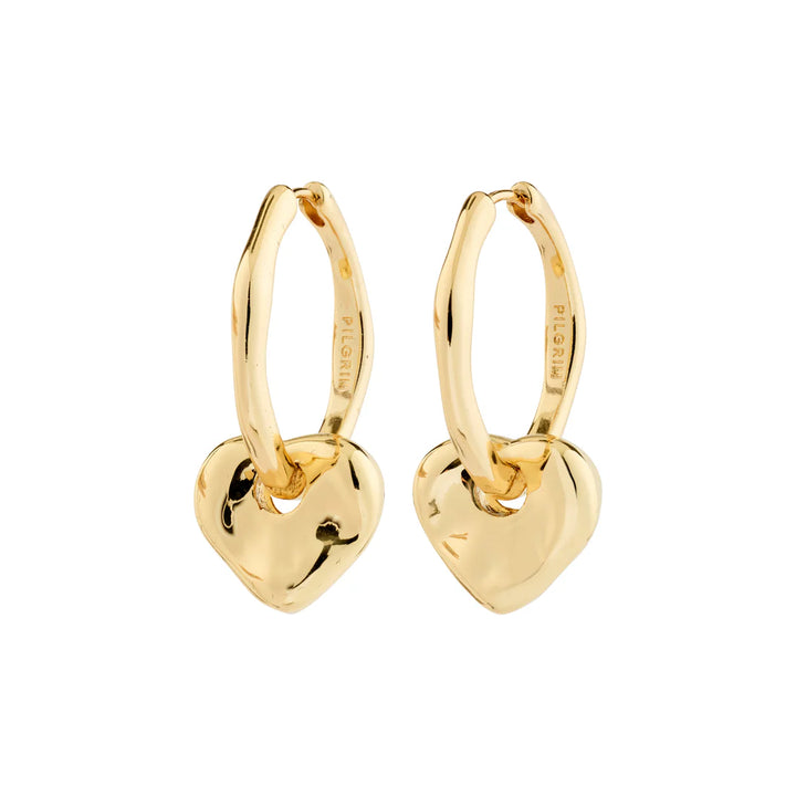 PILGRIM - NOVA EARRINGS GOLD-PLATED