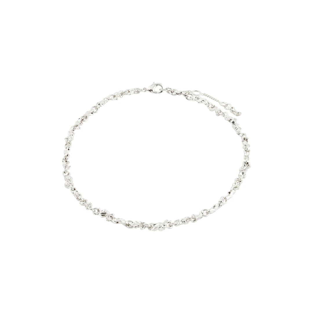 PILGRIM - NOVA ANKLE CHAIN SILVER-PLATED
