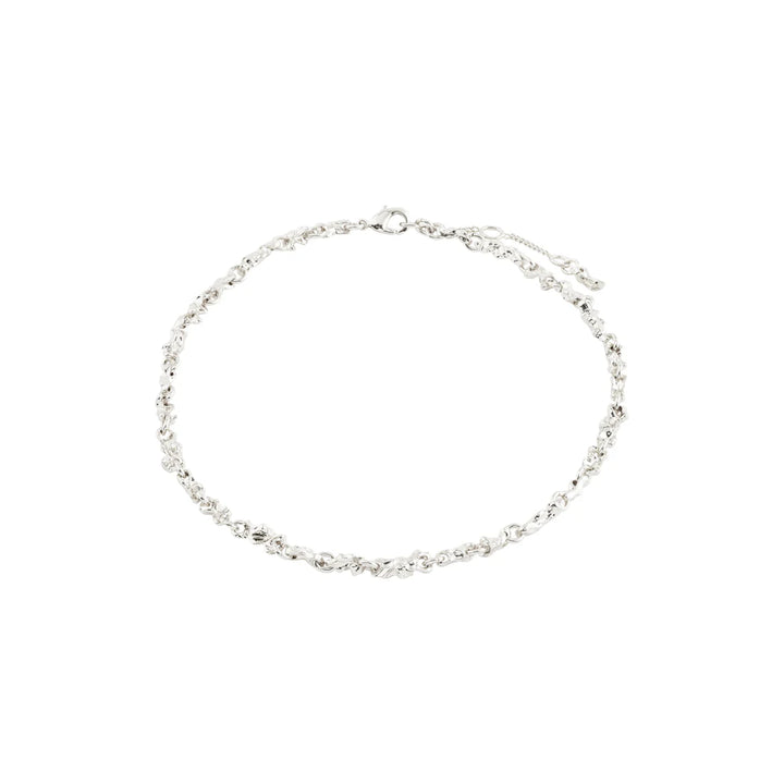PILGRIM - NOVA ANKLE CHAIN SILVER-PLATED