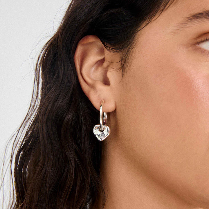 PILGRIM - NOVA EARRINGS SILVER-PLATED