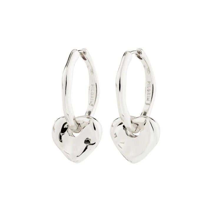 PILGRIM - NOVA EARRINGS SILVER-PLATED