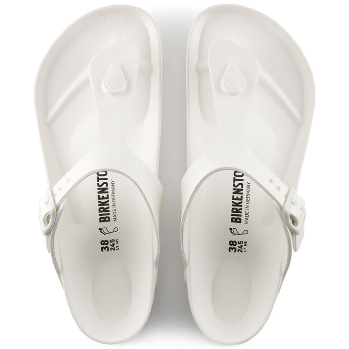 BIRKENSTOCK- UNISEX GIZEH EVA SANDAL WHITE