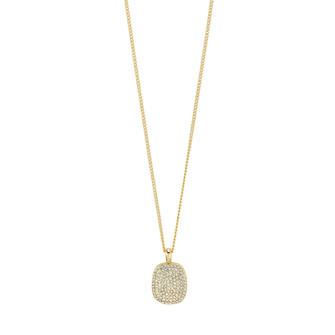 PILGRIM - Necklace : Ember : Gold Plated : Crystal - Gold Plated