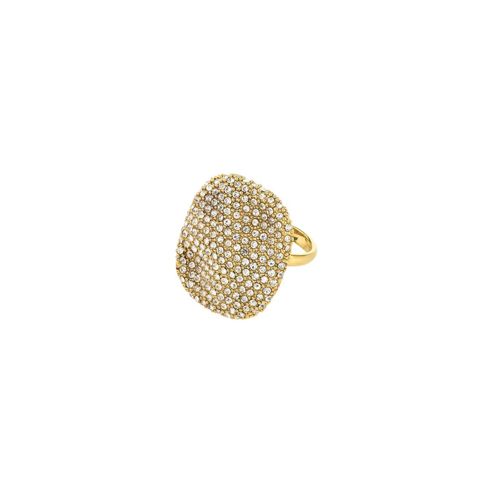PILGRIM - Ring : Ember : Gold Plated : Crystal - Gold Plated