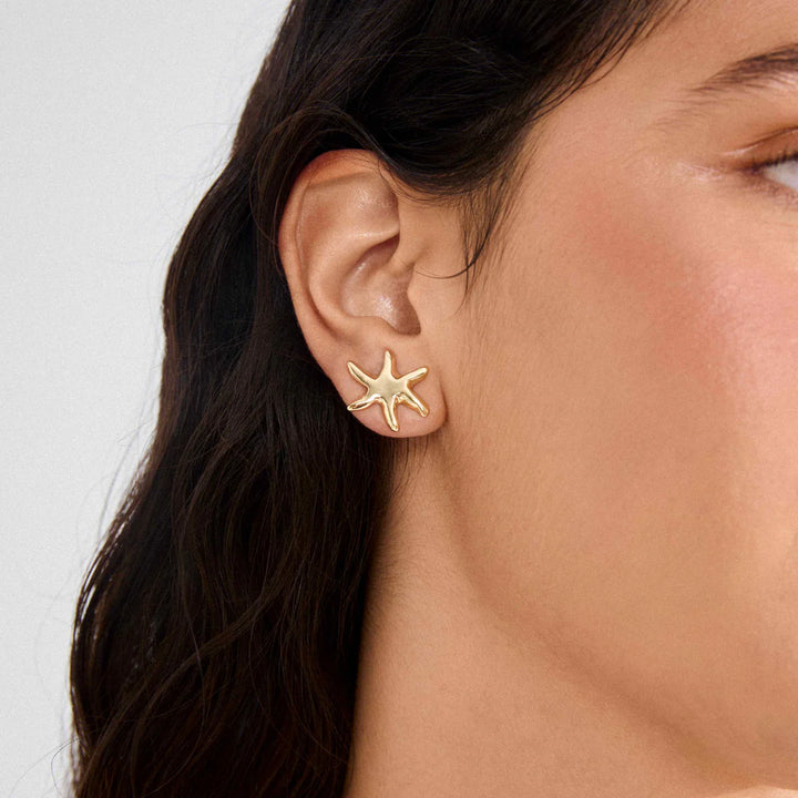PILGRIM - PRISM - EARRINGS GOLD-PLATED - GOLD PLATED1