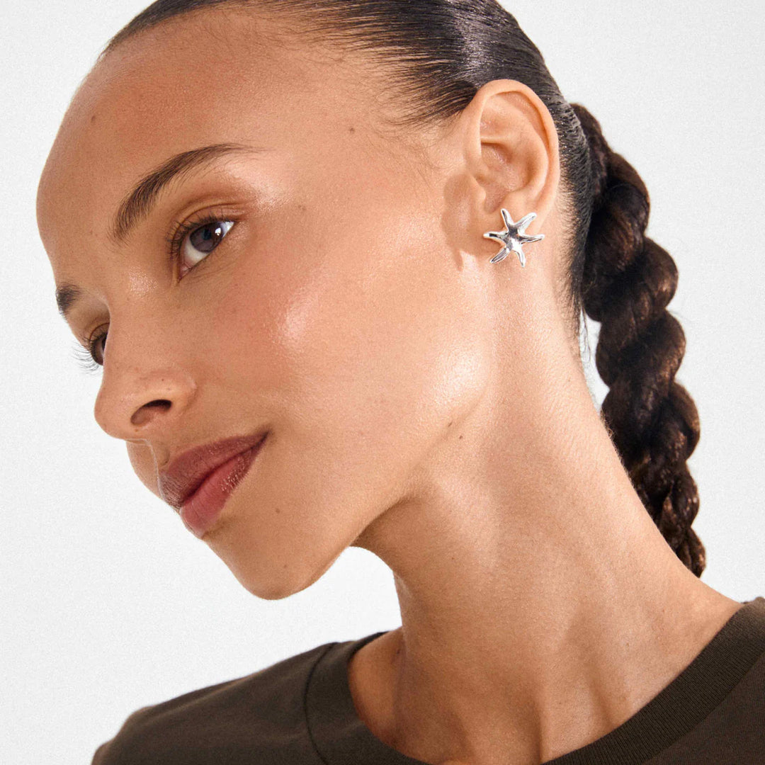 PILGRIM - PRISM - EARRINGS SILVER-PLATED - SILVER PLATED1