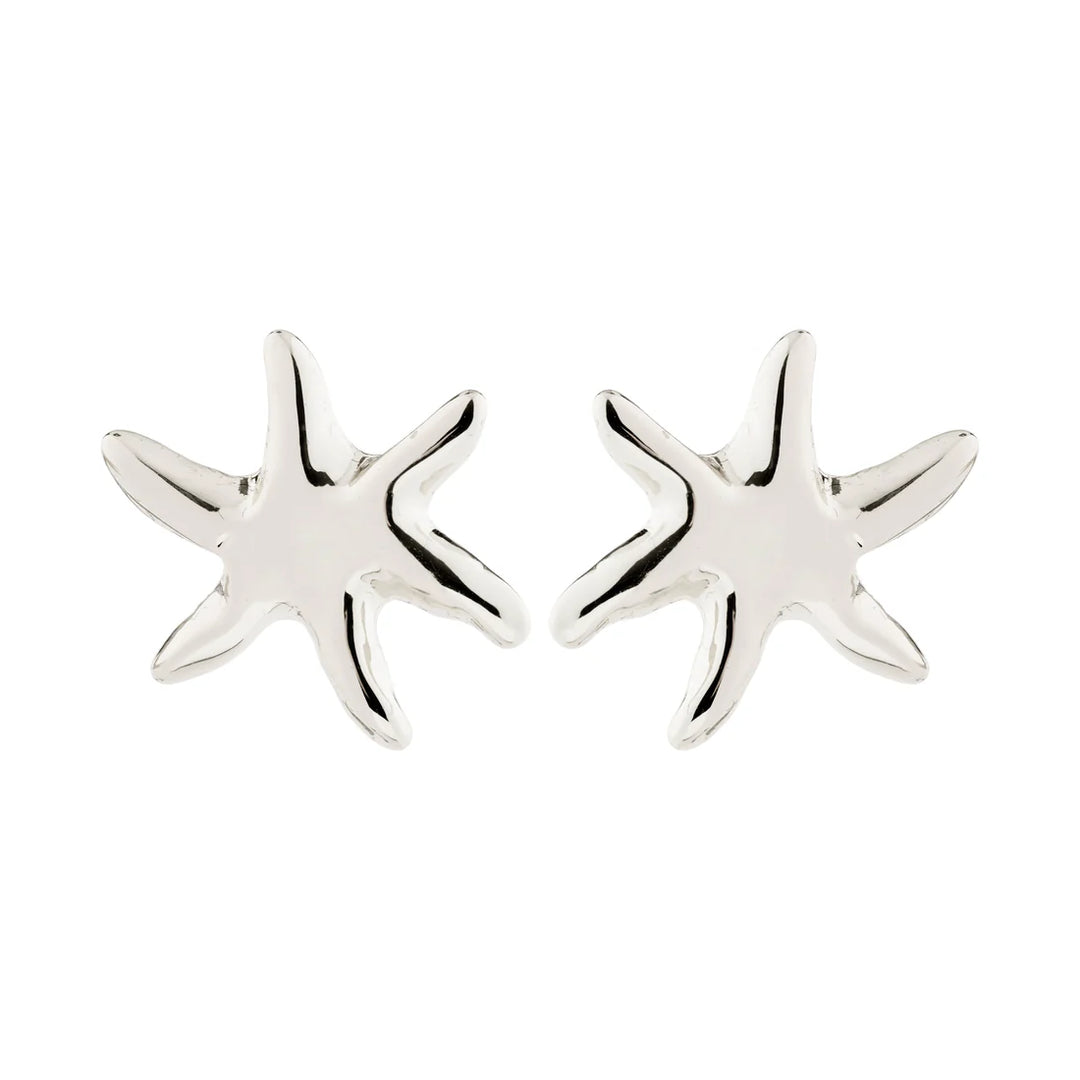 PILGRIM - PRISM - EARRINGS SILVER-PLATED - SILVER PLATED1
