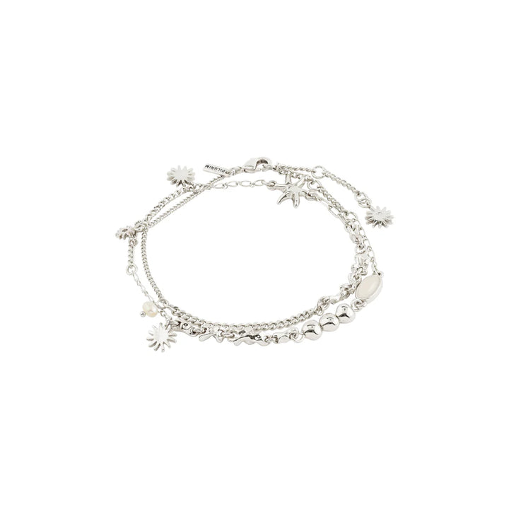 PILGRIM - PRISM BRACELET SILVER-PLATED - SILVER PLATED