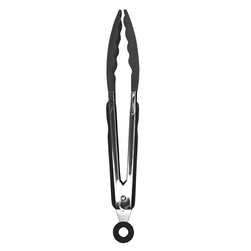 DANESCO - SILICONE TONG 10.5" BLACK