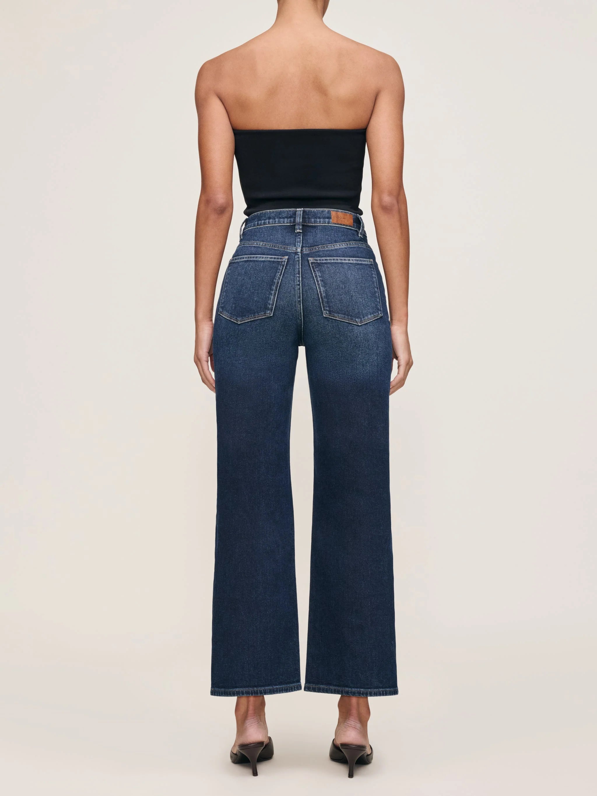 DL1961 - KARMINE REFINED WIDE LEG DENIM