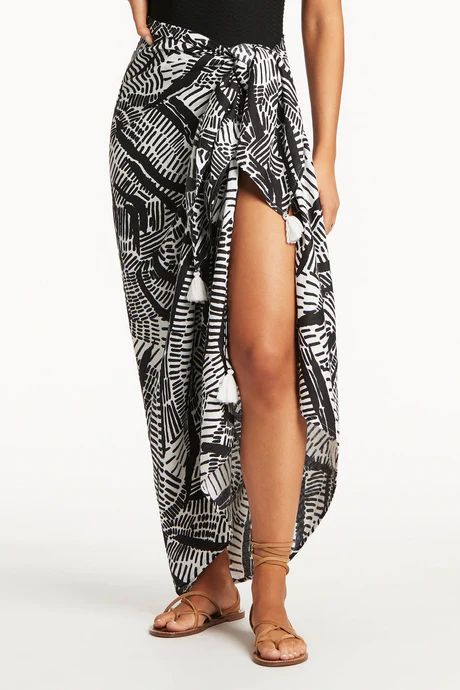 SEA LEVEL- LADIES PAMPAS SARONG 