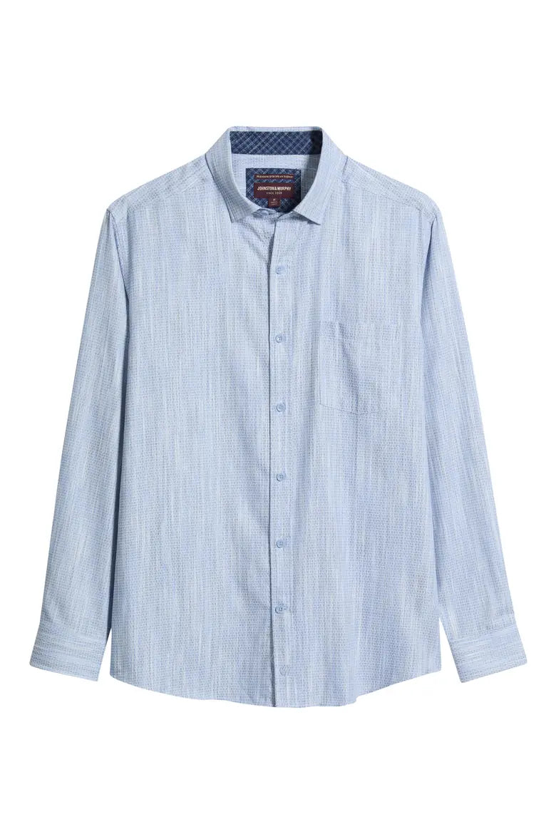 JOHNSTON & MURPHY - COLLIN JACQUARD SHIRT