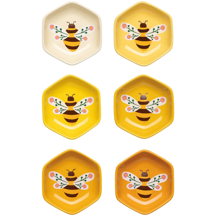 DANICA - PINCH BOWL SET/6 BEE GARDEN