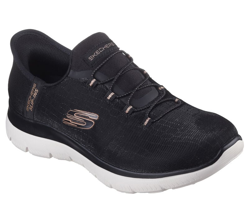 SKECHERS- WOMEN'S SUMMITS CLASSY NIGHT SLIP-INS SNEAKER