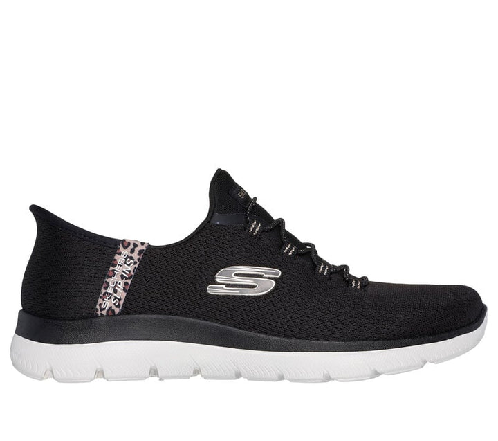 SKECHERS- WOMEN'S SUMMITS - LEOPARD SNEAKER