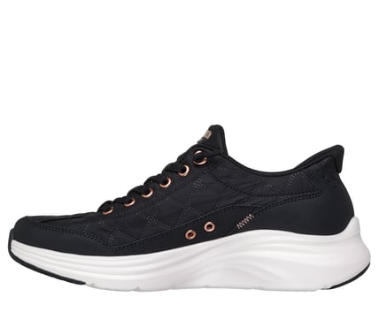 SKECHERS- WOMEN'S CONTOUR FOAM FIT KNOTTED BUNGEE SLIP-IN SHOE