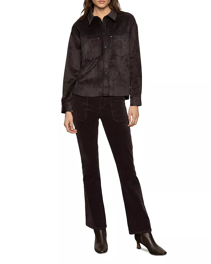 SANCTUARY - WOMENS IVY SUEDE SHIRT