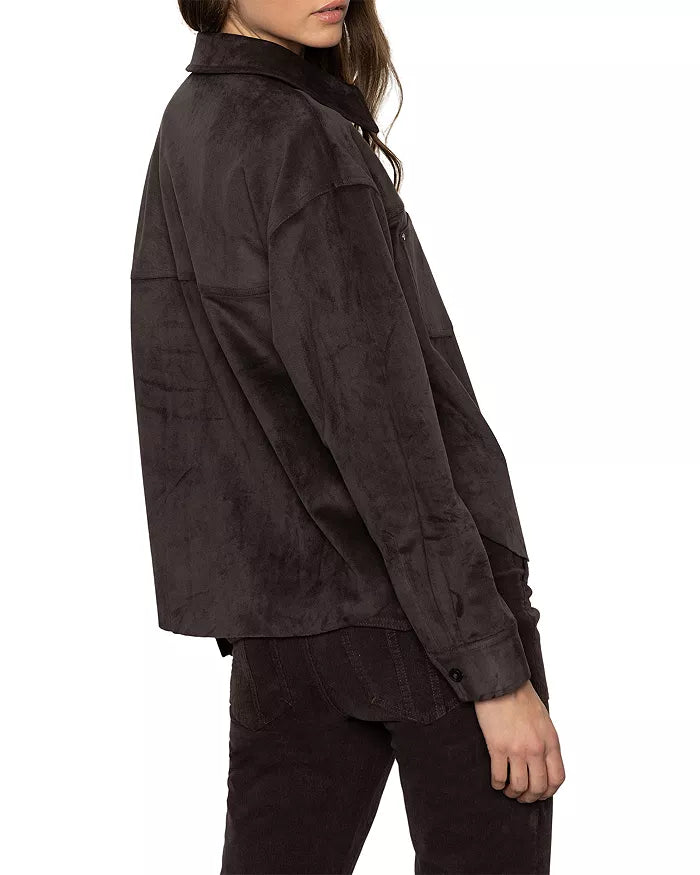 SANCTUARY - WOMENS IVY SUEDE SHIRT