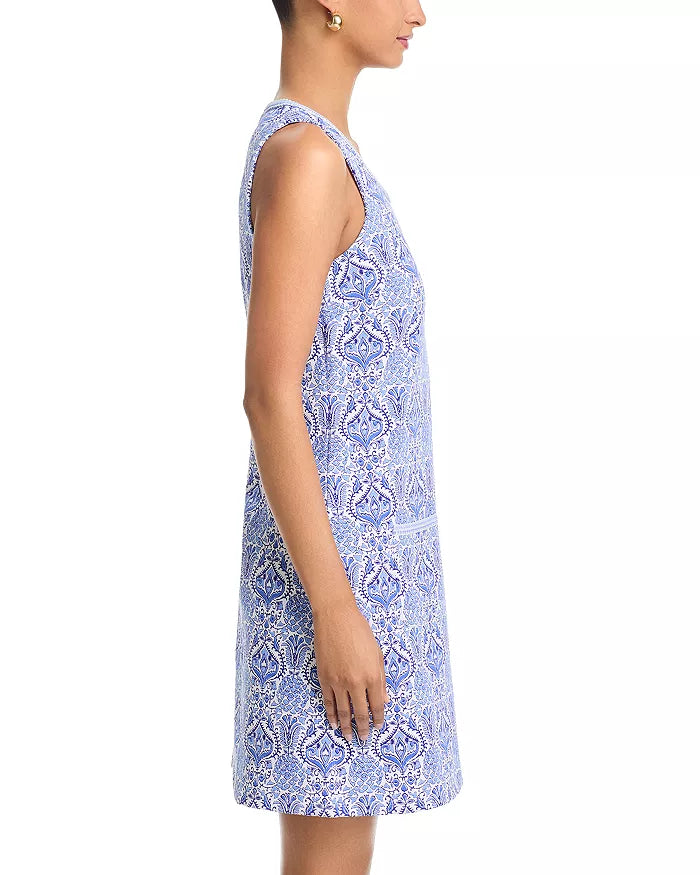 TOMMY BAHAMA - DARY NOBLE PINEAPPLE S/L DRESS