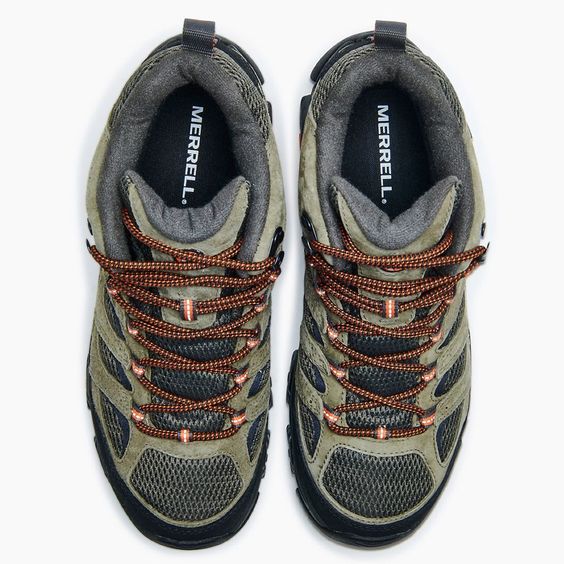 MERRELL- MEN'S MOAB 3 MID WP HIKING BOOT OLIVE