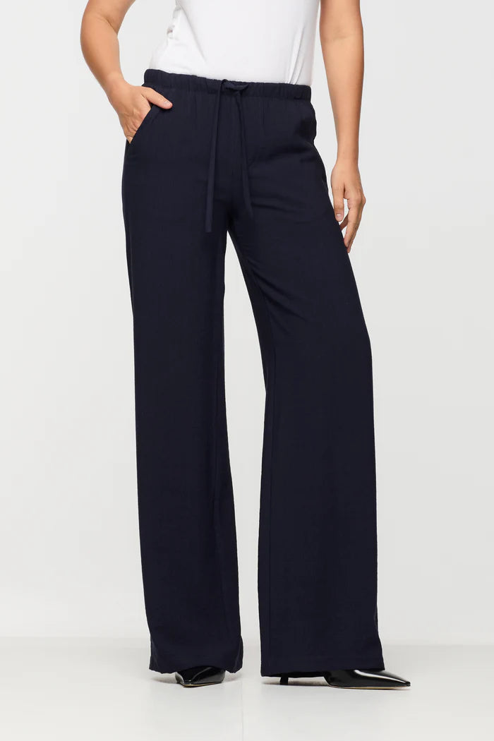BRENDA BEDDOME - WOMEN'S PULL ON TIE PANT