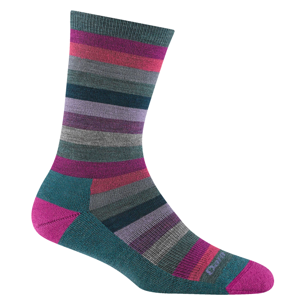 DARN TOUGH - MYSTIC STRIPE CREW LT CUSH