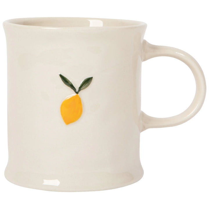DANICA - MUG PETITE MOTIF 16OZ LEMON