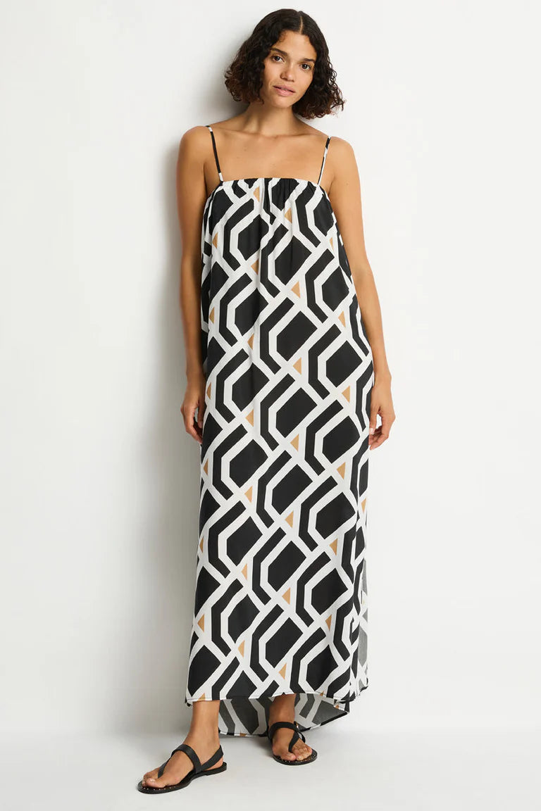 SEA LEVEL - COSTA BANDEAU MAXI DRESS