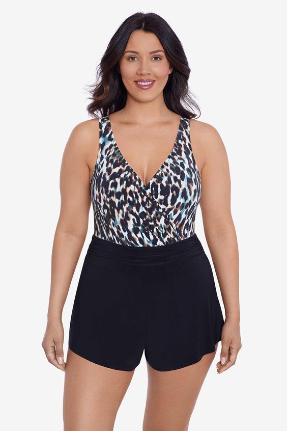 TRIMSHAPER- WOMEN'S 1PC REBECCA SWIM ROMPER