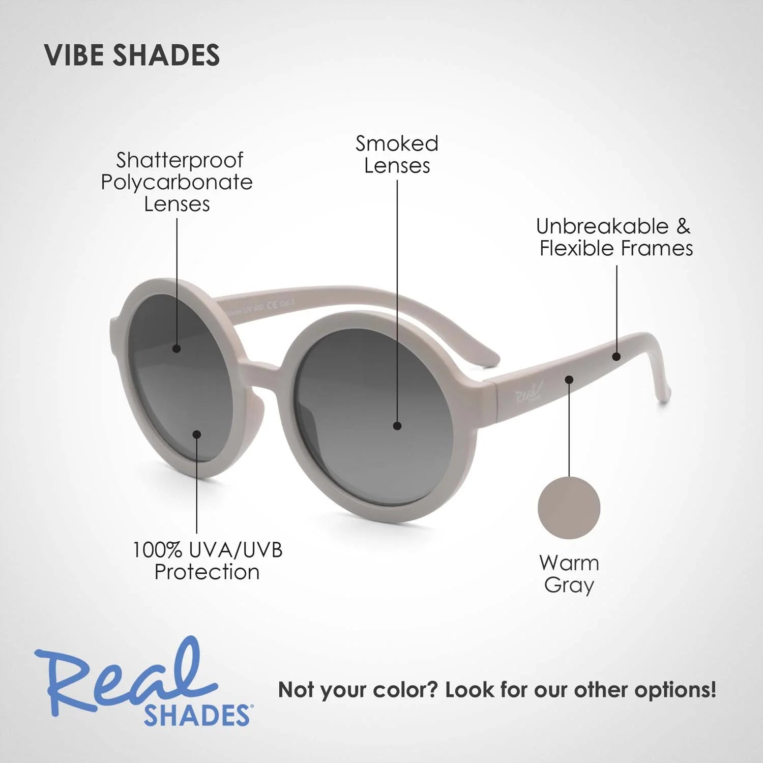 REAL SHADES - KIDS SUNGLASSES - VIBE