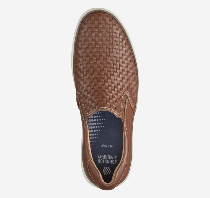 JOHNSTON & MURPHY- Men's McGuffey 2 Woven Slip-On Shoe