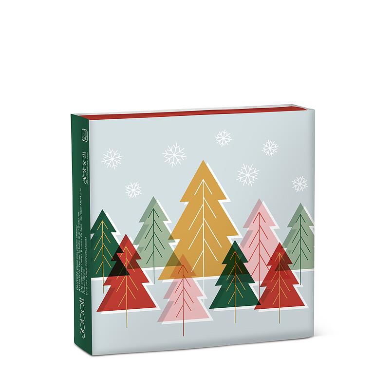 ABBOTT - PASTEL TREES SQ MATCHES-100STKS-4"L