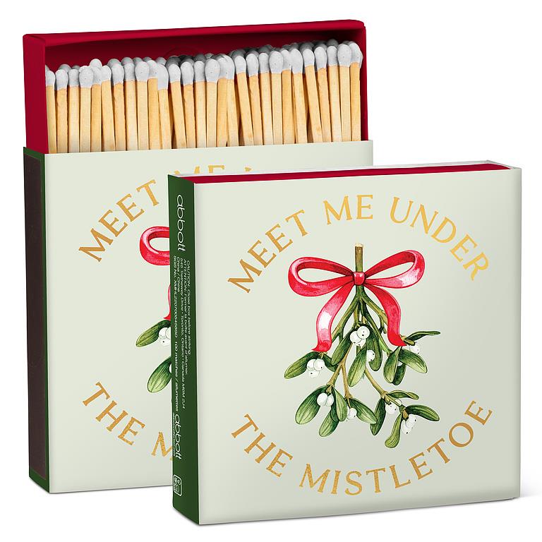ABBOTT - UNDER THE MISTLETOE MATCHES-100 STKS-4"SQ