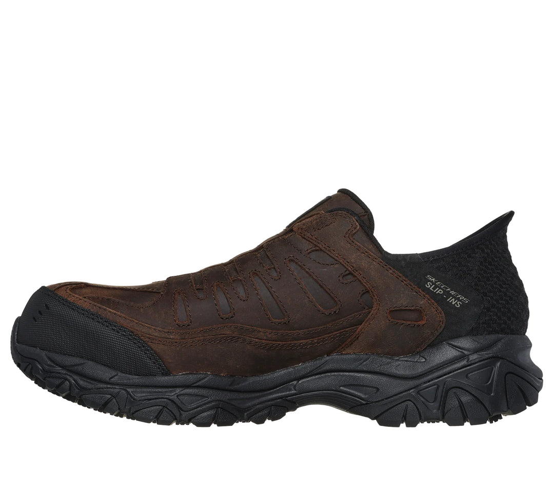SKECHERS- MEN'S HOLDREDGE - RYKER SLIP-IN WORK SHOE