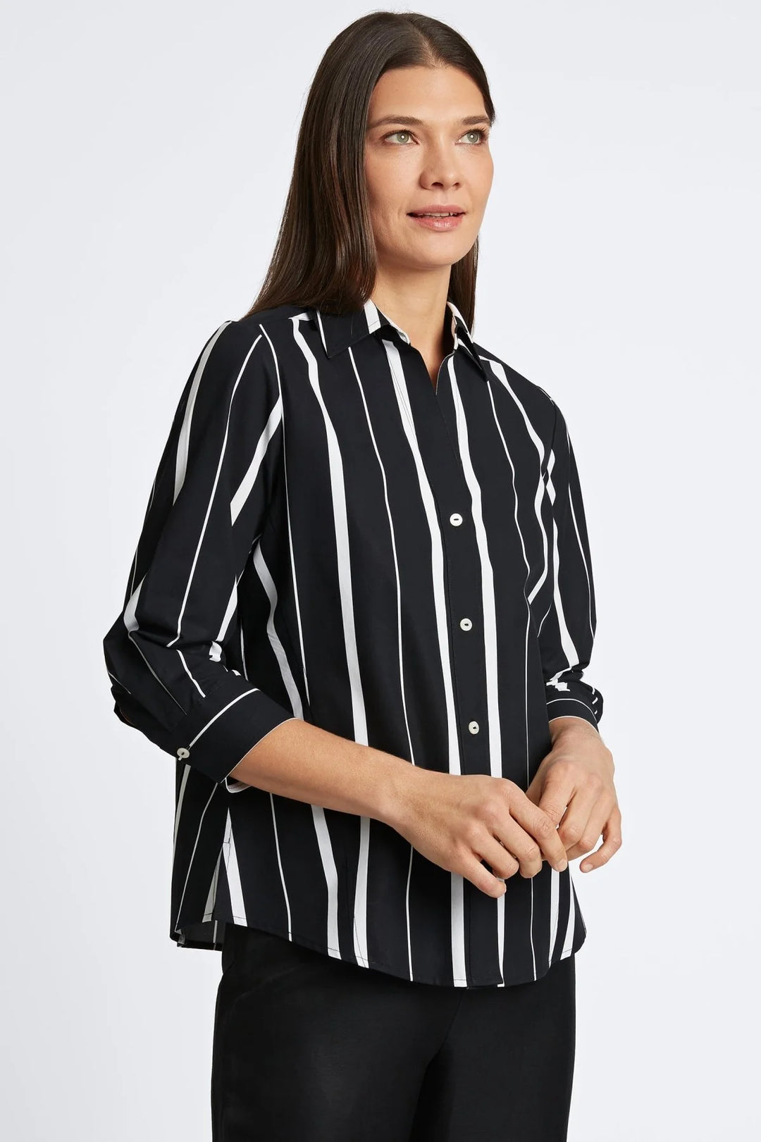 FOXCROFT - WOMENS Paityn 3/4 Sleeve Shirt