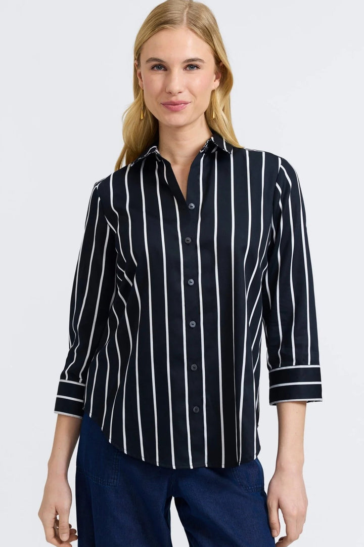 FOXCROFT - WOMENS Margie 3/4 Sleeve Shirt