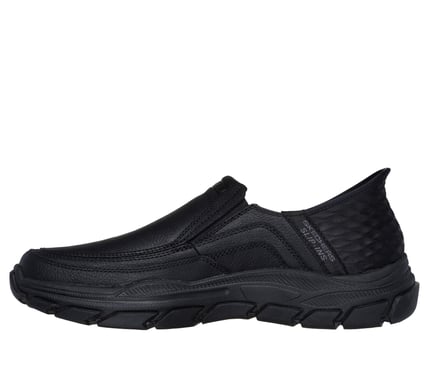 SKECHERS- MEN'S RESPECTED-ELGIN MOC TOE LEATHER SLIP-IN SHOE Bigley Shoes and Clothing SKECHERS- MEN'S RESPECTED-ELGIN MOC TOE LEATHER SLIP-IN SHOE Bigley Shoes and Clothing