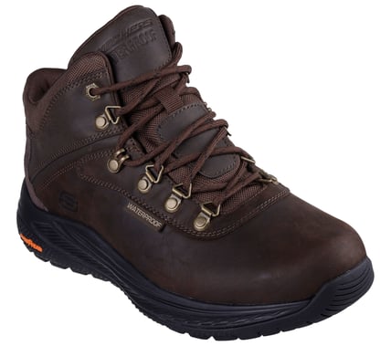 SKECHERS- MEN'S  MEROE - PIKEMAN ROUND TOE WATERPROOF SLIP-IN BOOT