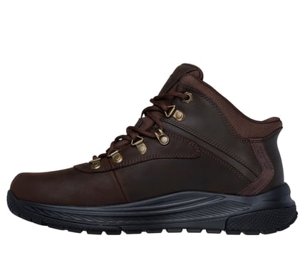 SKECHERS- MEN'S  MEROE - PIKEMAN ROUND TOE WATERPROOF SLIP-IN BOOT