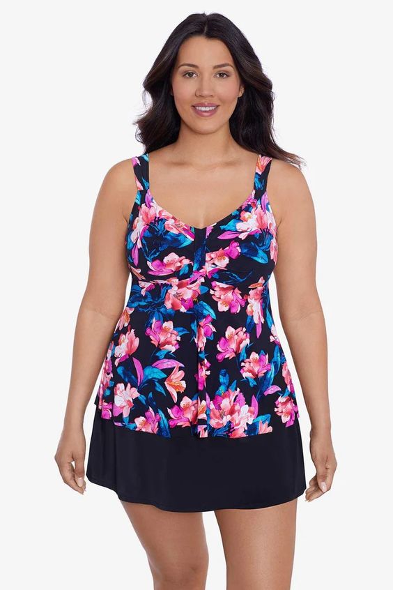 TRIMSHAPER- WOMEN'S LILY PRIMAVRA TANKINI