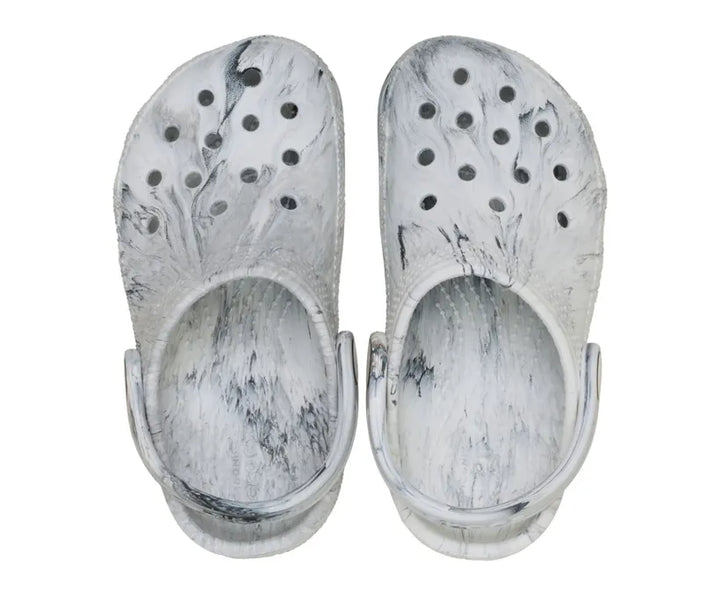 CROCS - KIDS CLASSIC WATERCOLOUR MARBLED CLOG