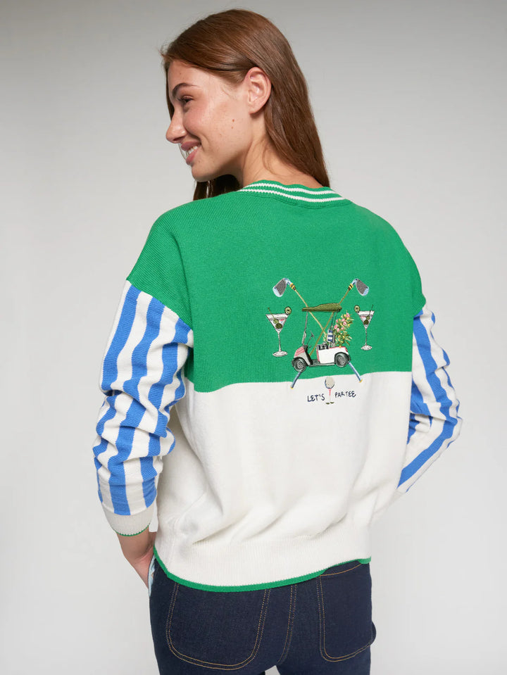 VILAGALLO - WOMEN'S FABIOLA EMB GOLF TOP