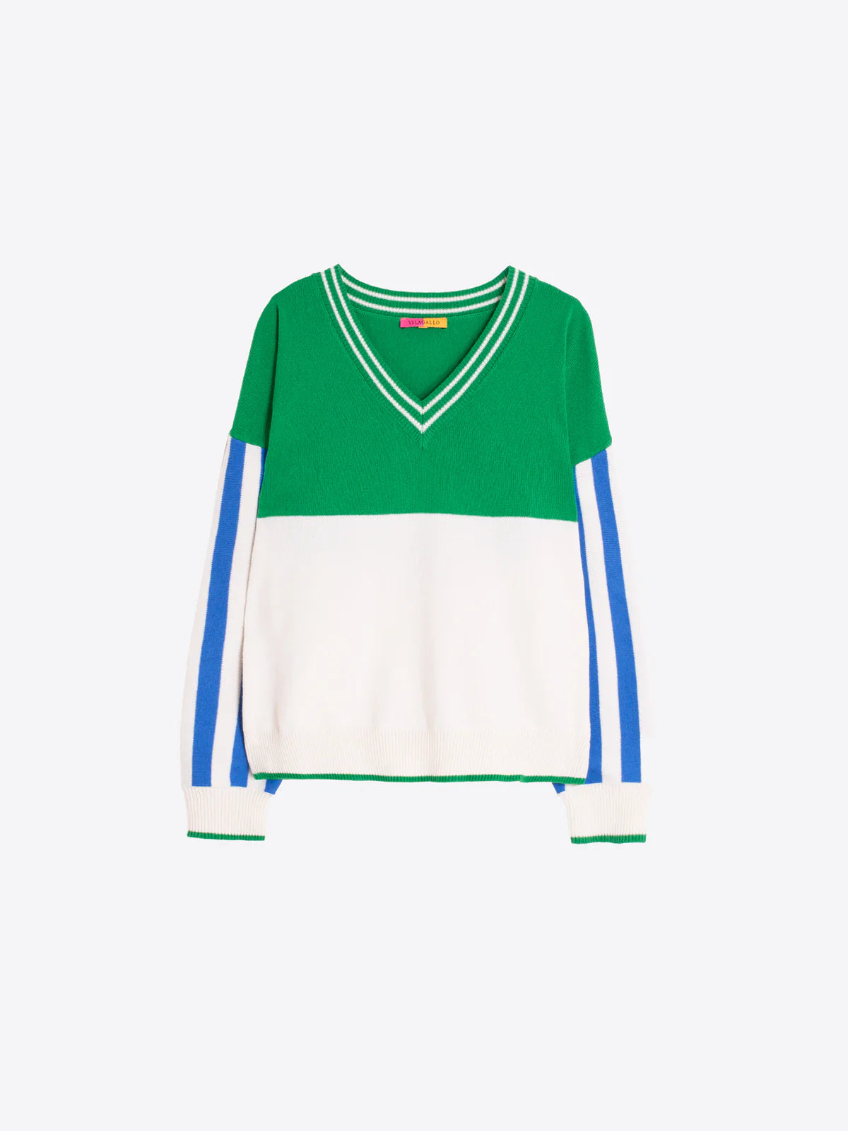 VILAGALLO - WOMEN'S FABIOLA EMB GOLF TOP