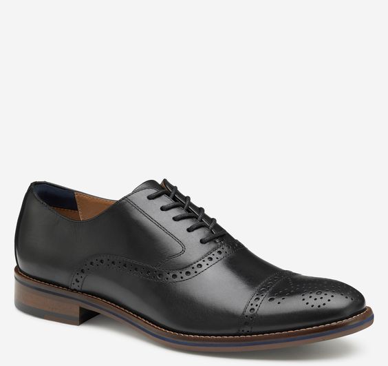 JOHNSTON & MURPHY- MEN'S CONARD 2.0 CAP DRESS SHOE